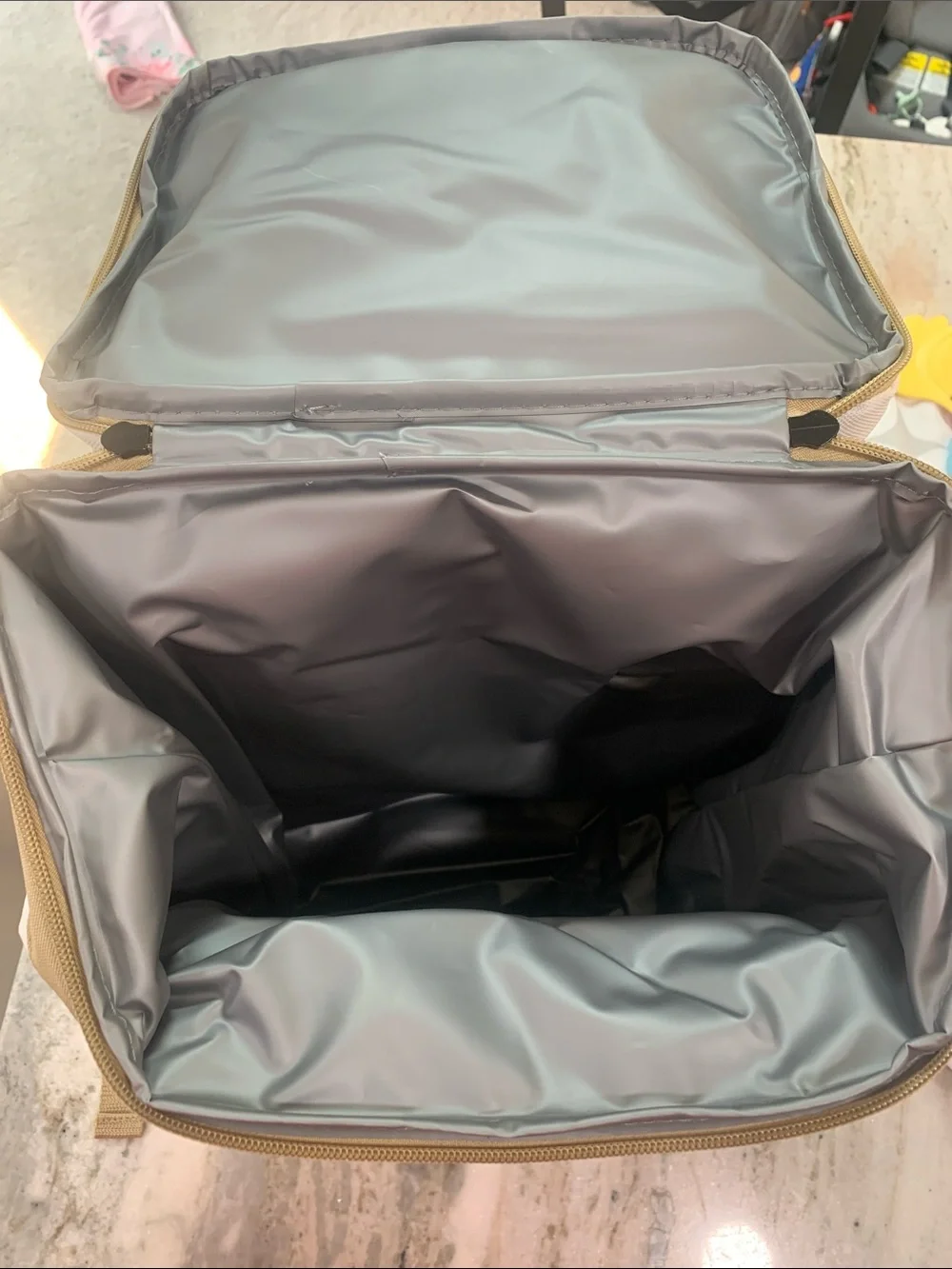 NWOT! NEVER USED! Tommy Bahama White and Tan Backpack Cooler